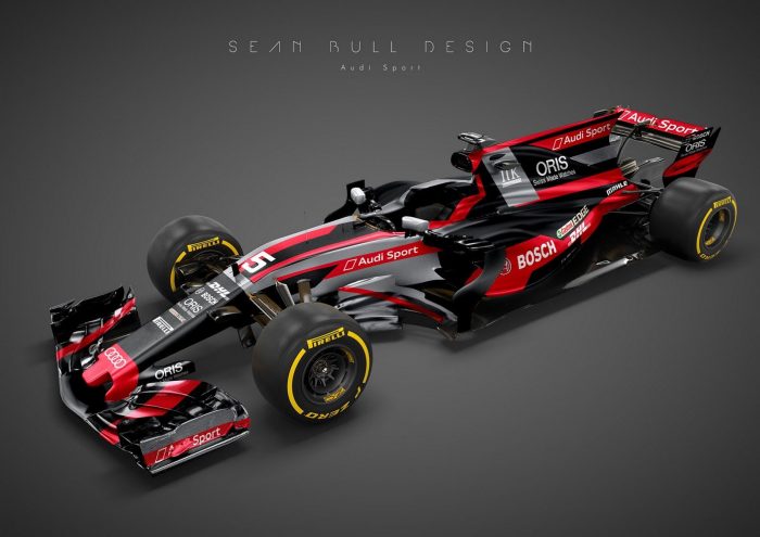 Audi F1 Design by Sean Bell