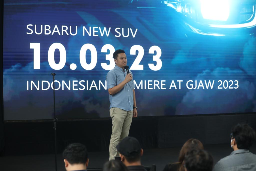 Subaru presentasi GJAW
