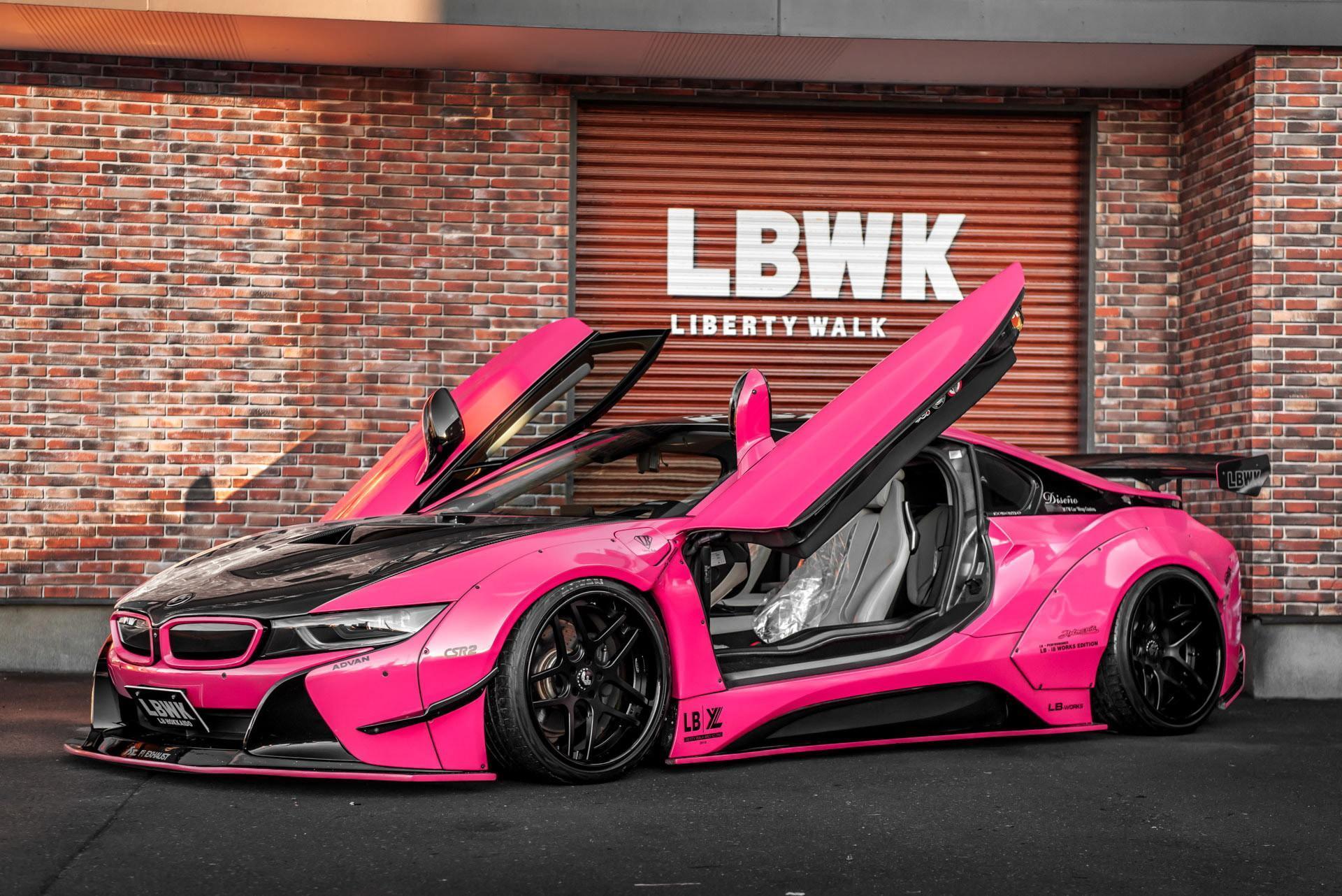 bmw i8 refuses to play dead enters the liberty walk candy shop for a flashy makeover 212945 1