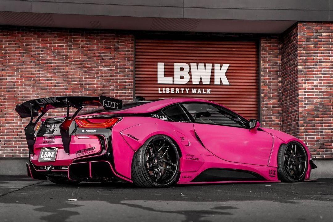 bmw i8 refuses to play dead enters the liberty walk candy shop for a flashy makeover 1