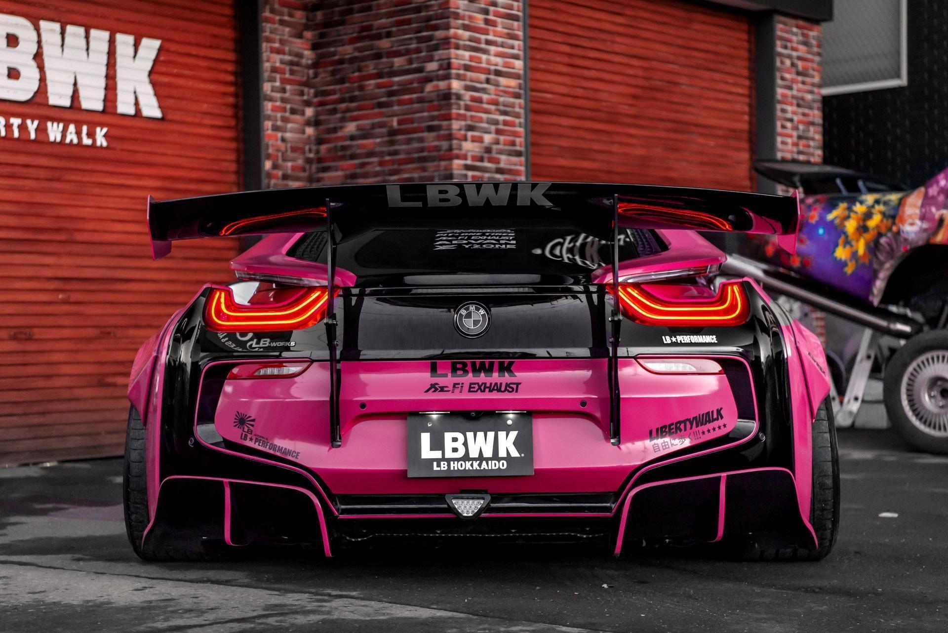 bmw i8 refuses to play dead enters the liberty walk candy shop for a flashy makeover 6