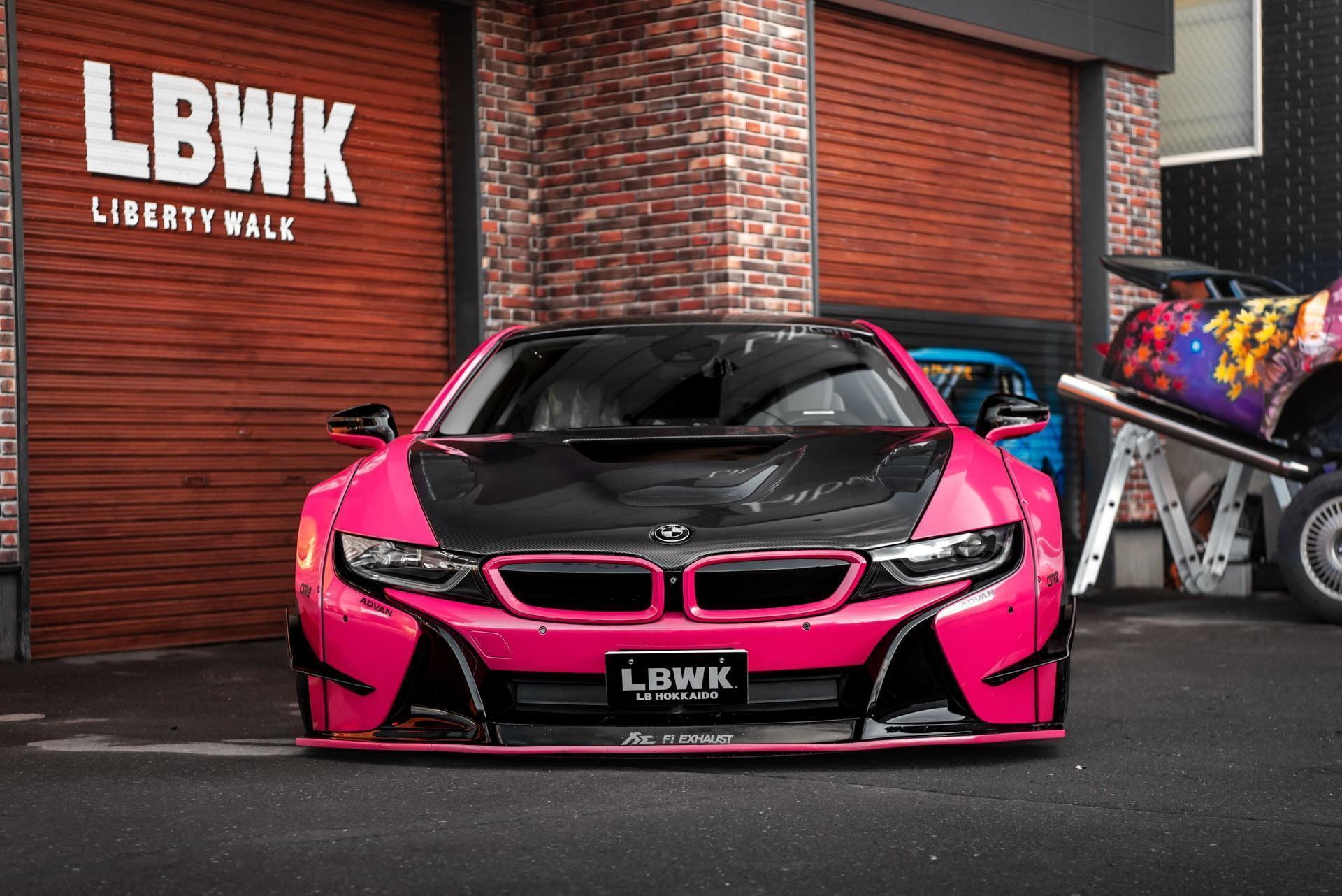 bmw i8 refuses to play dead enters the liberty walk candy shop for a flashy makeover 7