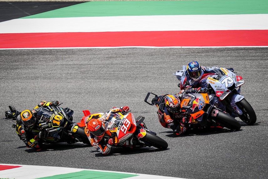 MotoGP Italia 2023 marc marquez gagal finish lagi.