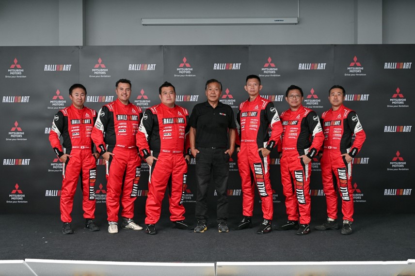 Tim Mitsubishi Ralliart untuk AXCR 2023