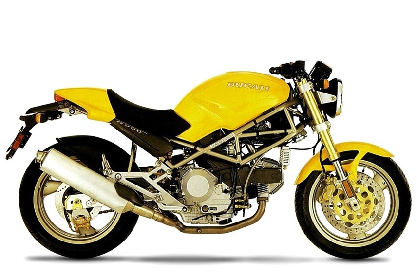 Ducati MOnster kuning