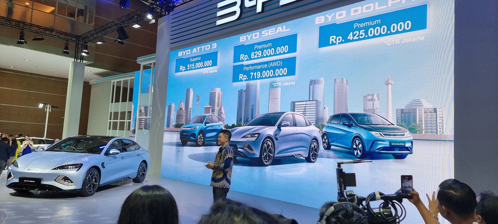 Harga BYD Dolphin, Seal Atto3