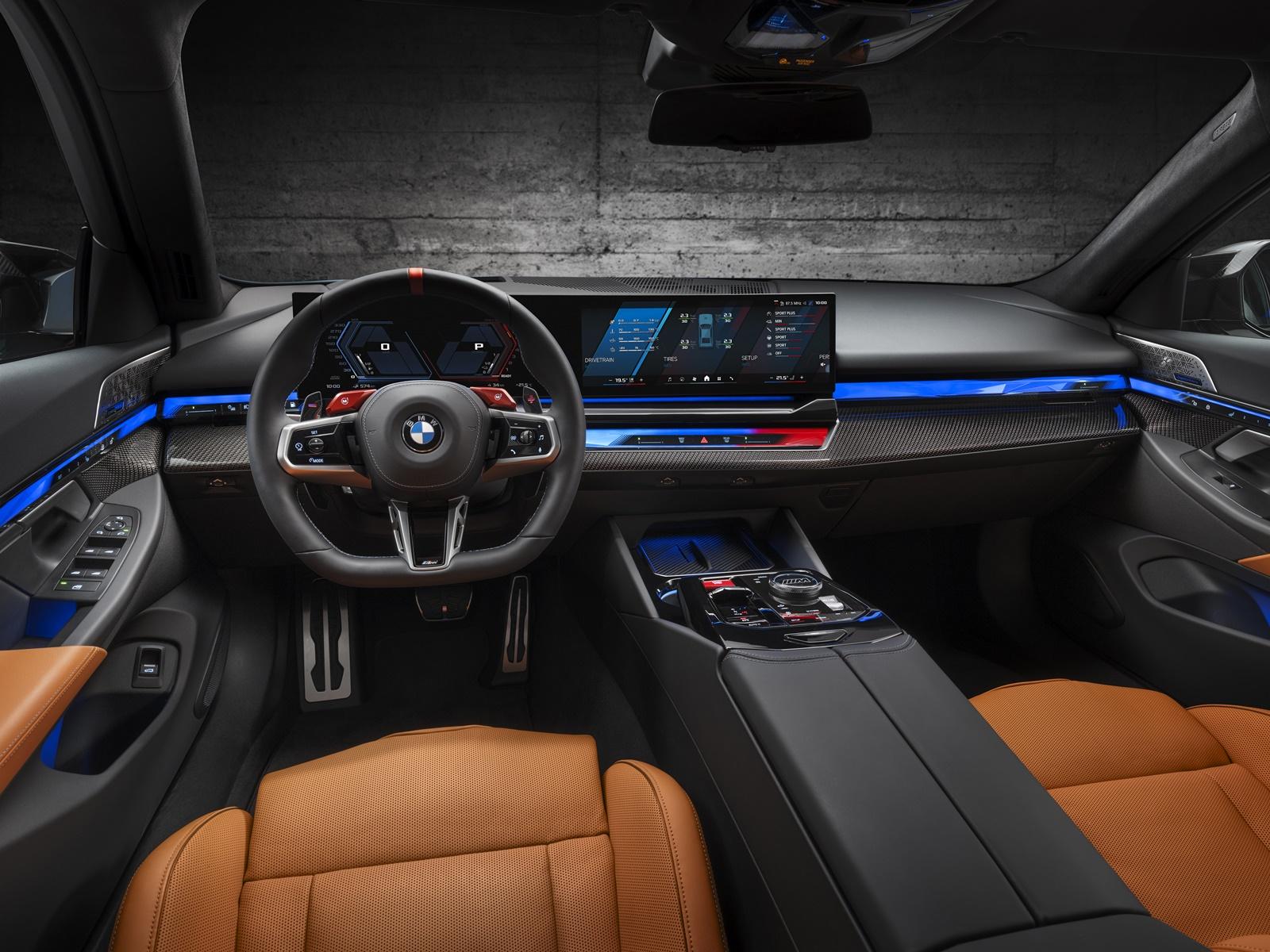 Interior BMW M5 baru