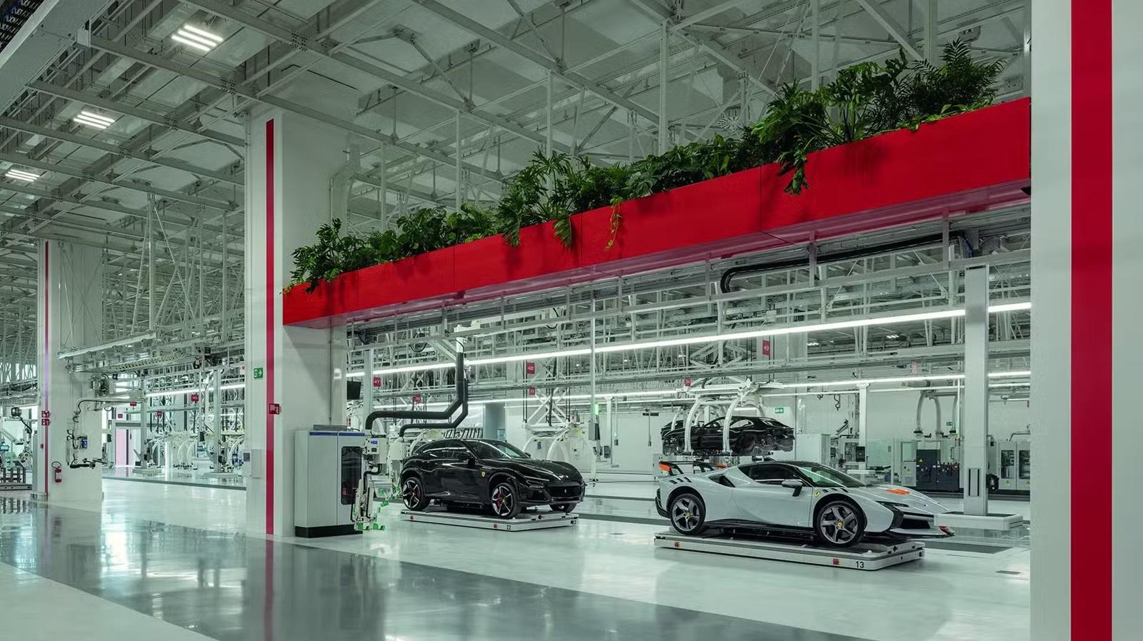 Pabrik baru Ferrari dibilang ramah lingkungan. 