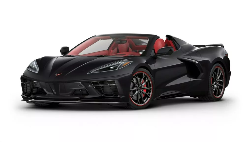 Chevrolet Corvette Red Flame Series convertible, tersedia mulai September 2024. 