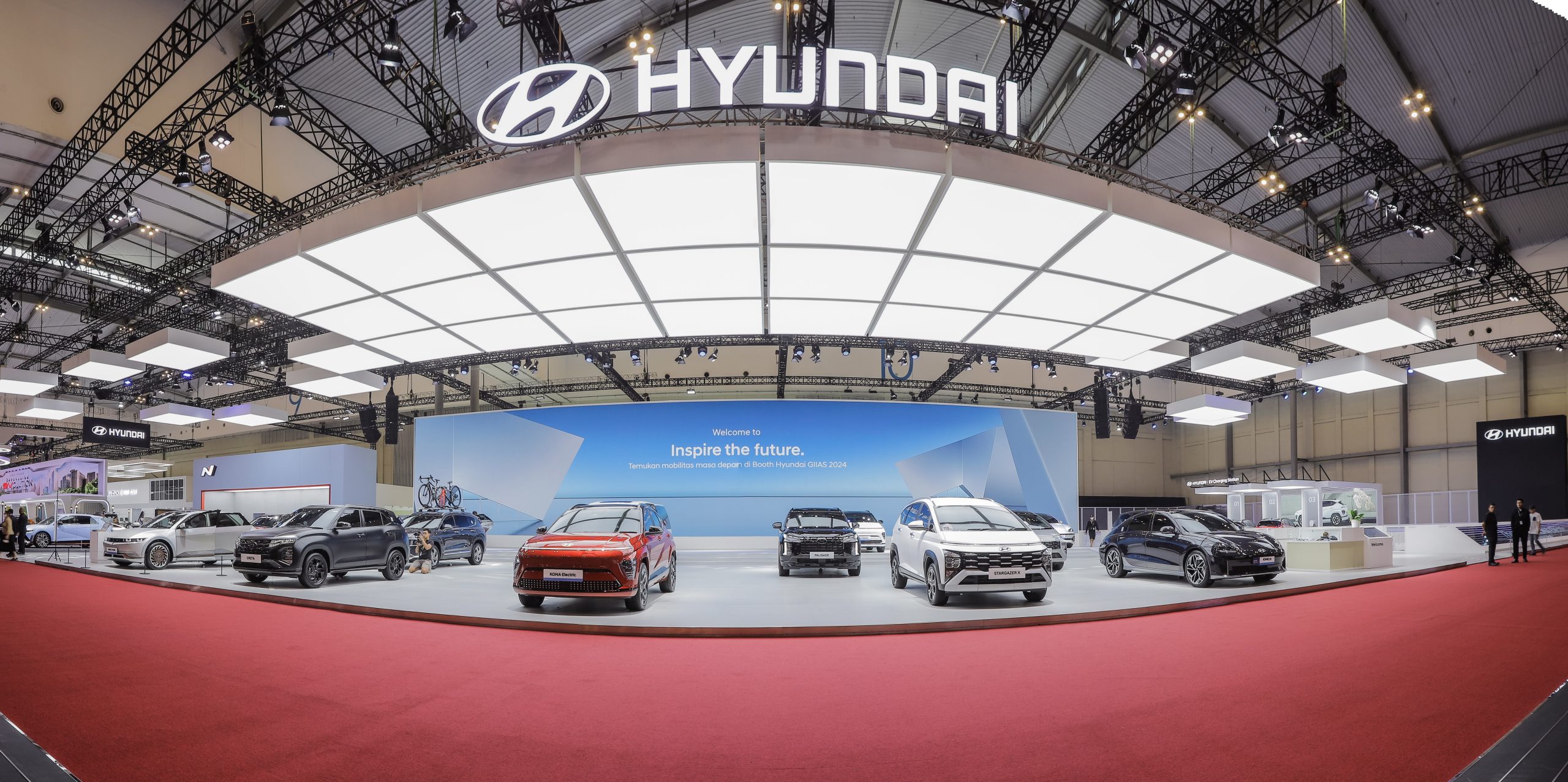 Booth Hyundai di GIIAS 2024 ICE BSD