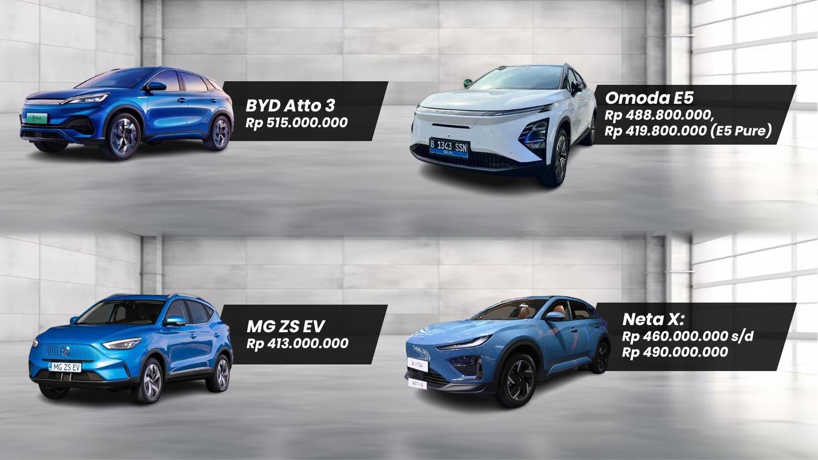 Harga SUV listrik China