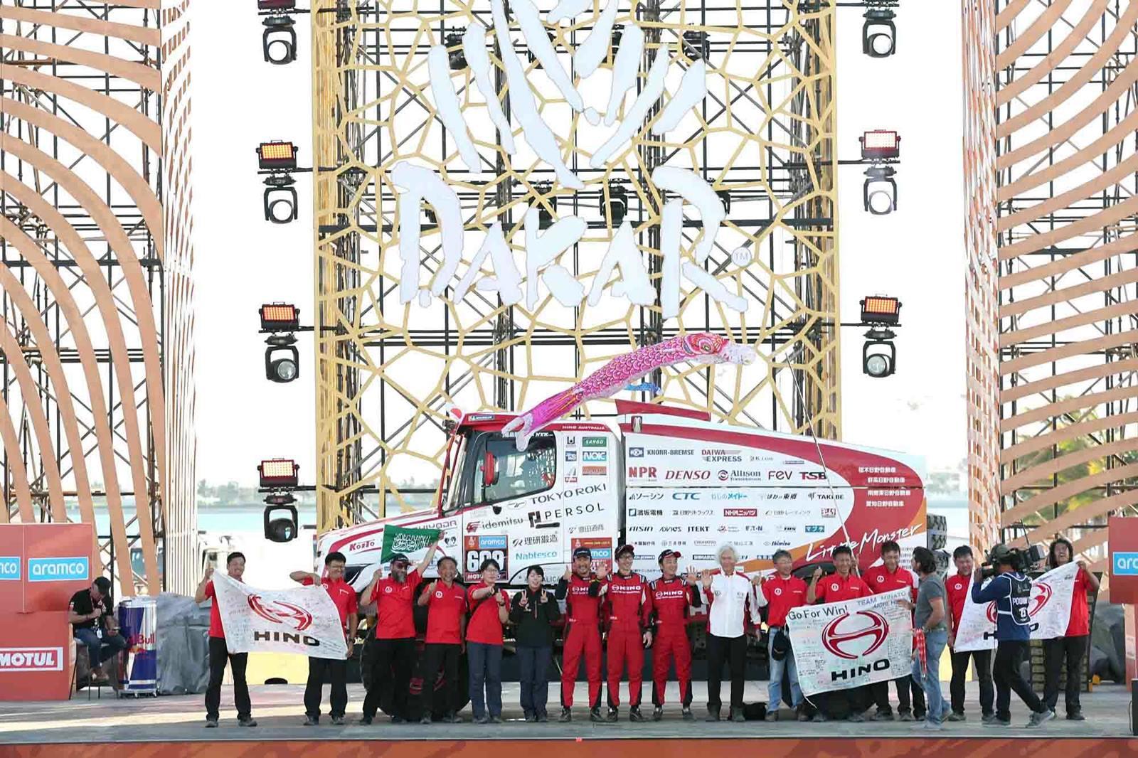 Hino Team Sugawara di Dakar 2024.