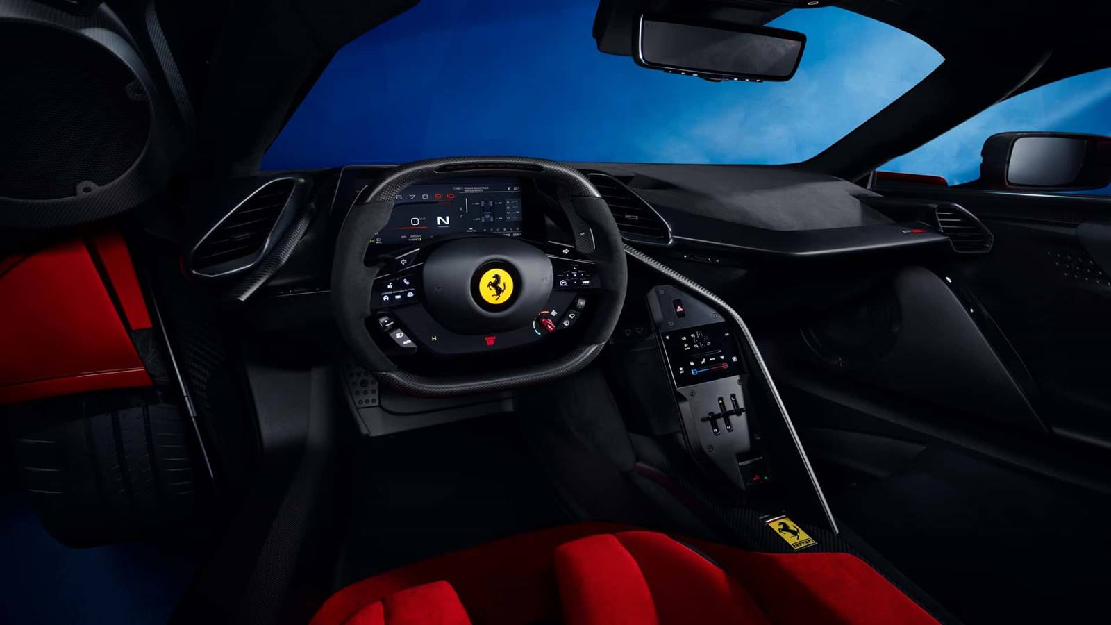 dashboard Ferrari F80