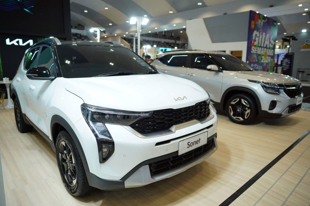 Kia Sonet dan Seltos baru di GIIAS Semarang 2024