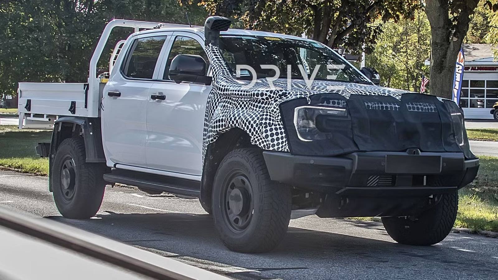 Ford Ranger Super Duty spyshot by Drive