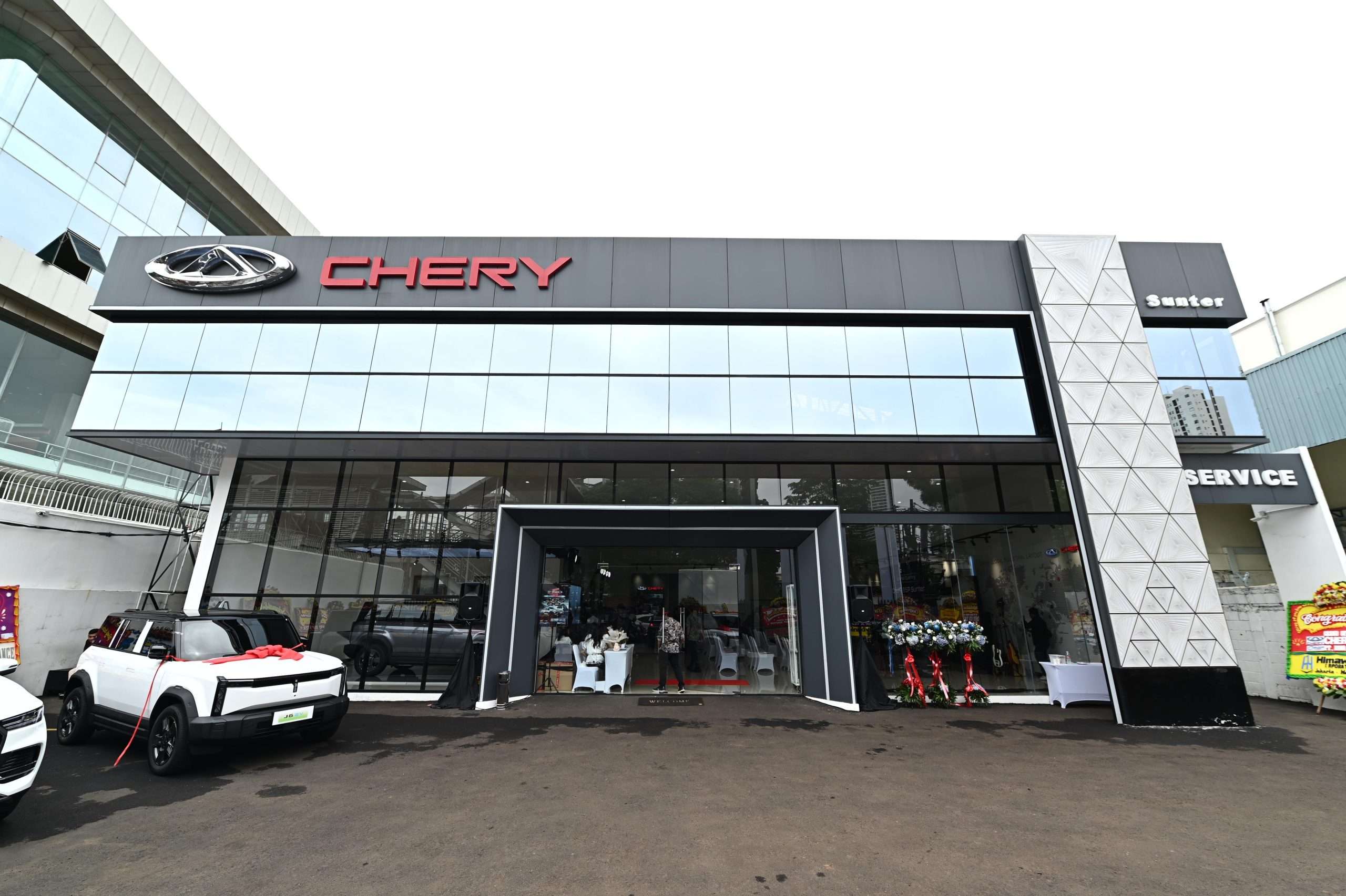 Chery sunter resmi dibuka.