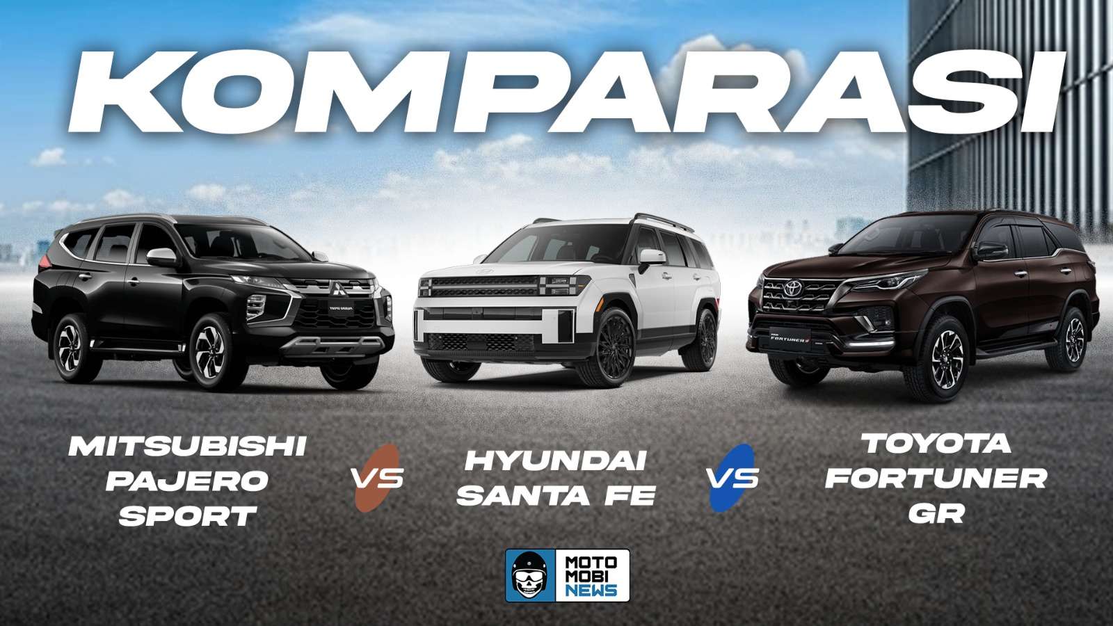 Komparasi Hyundai, Toyota, Mitsubishi