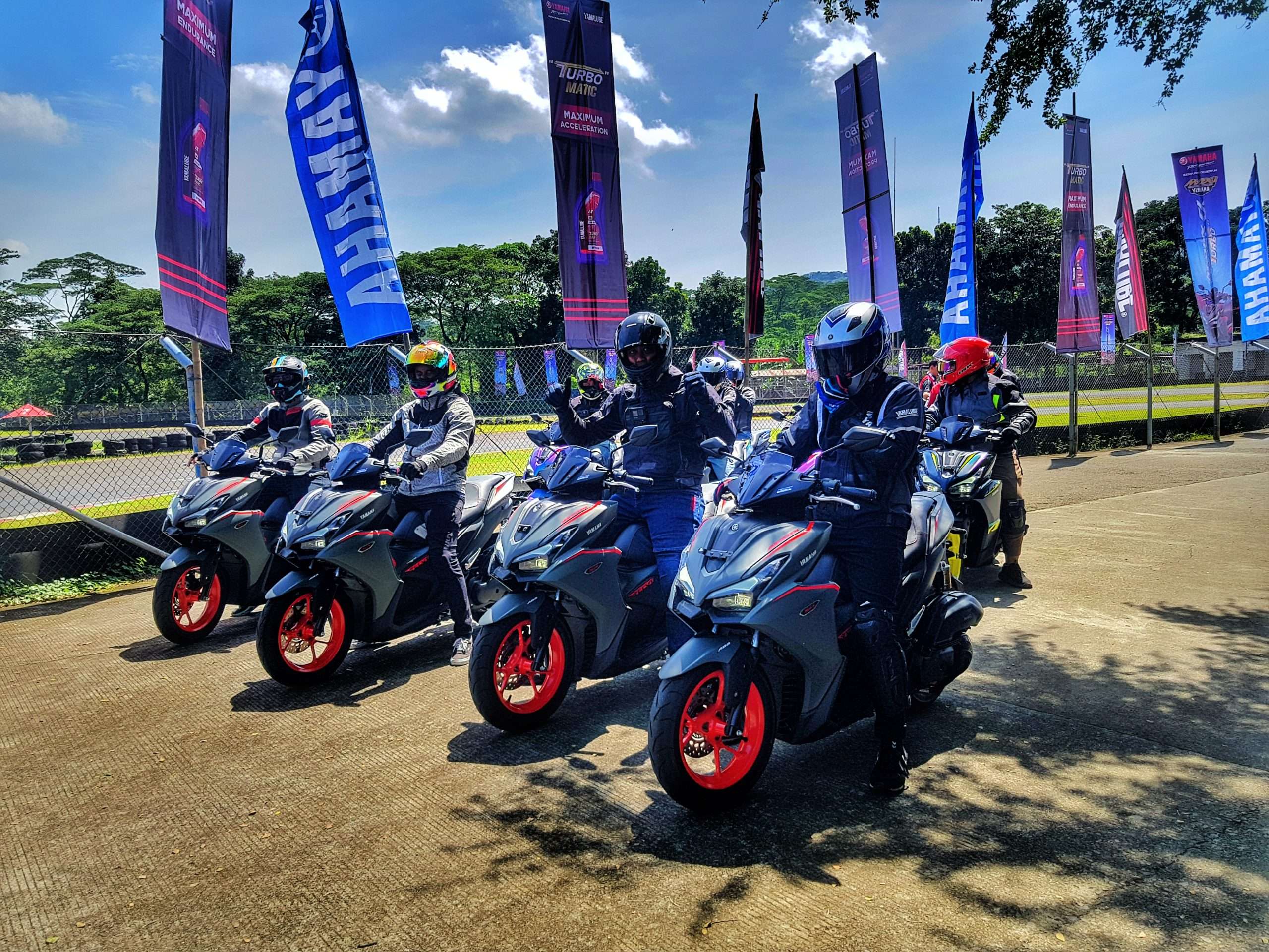 Deretan motor baru Aerox Alpha