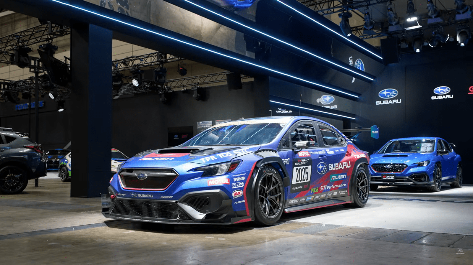 Suabru WRX STI untuk balap Nurburgring