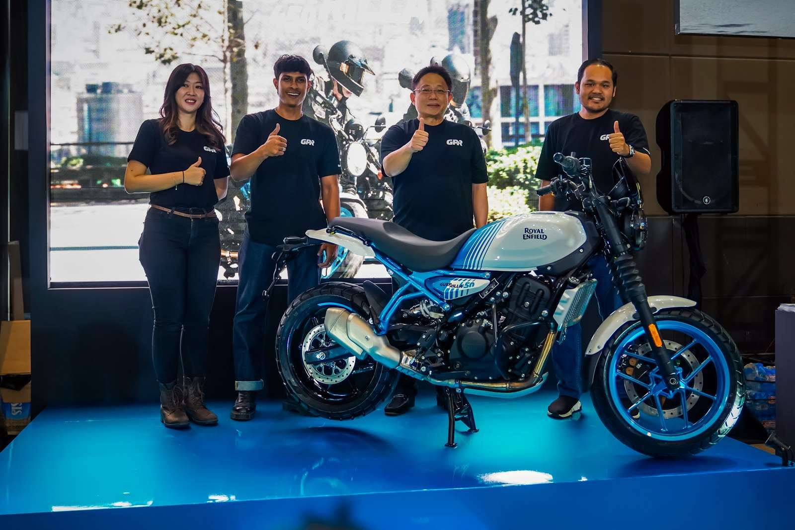 Royal Enfield Guerrilla 450 di Indonesia
