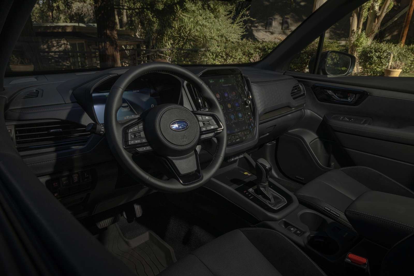 Interior subaru forester hybrid