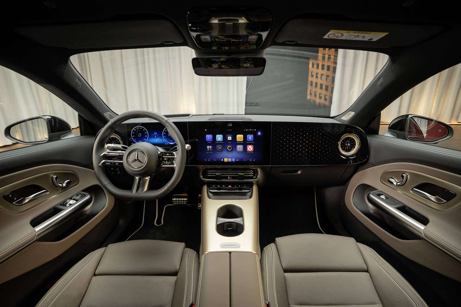 Interior Mercedes-Benz CLA all new