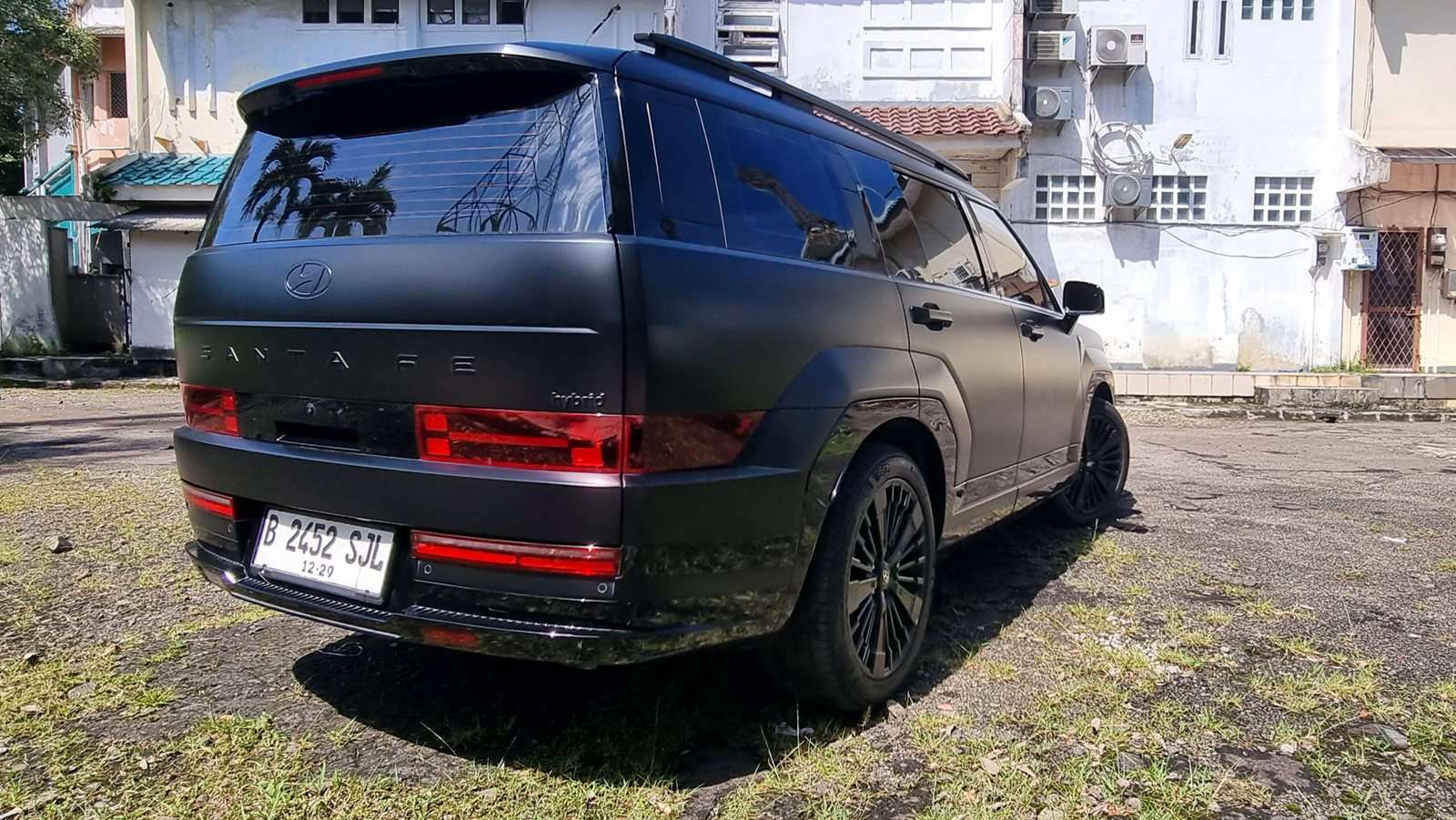 Bentuk belakang All NEw Hyundai Santa Fe