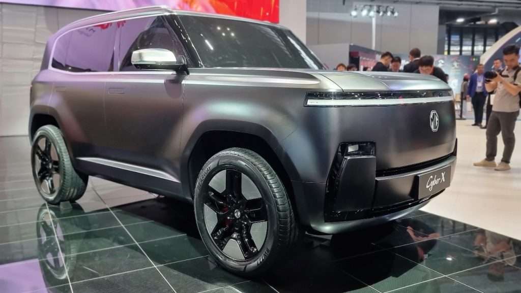 MG CyberX, bagian dari rencana SAIC Motors