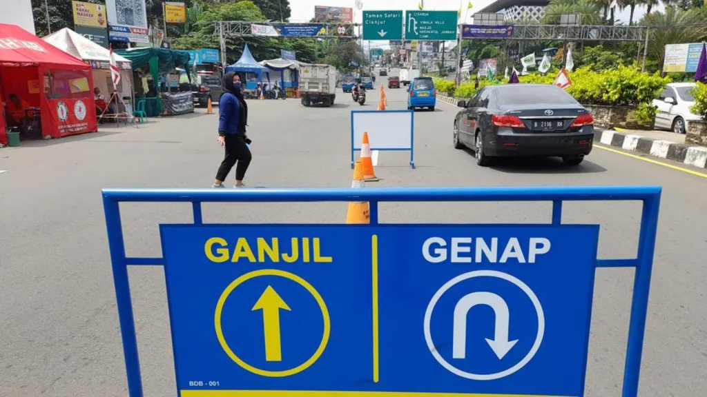 Ganjil Genap di jalur Puncak