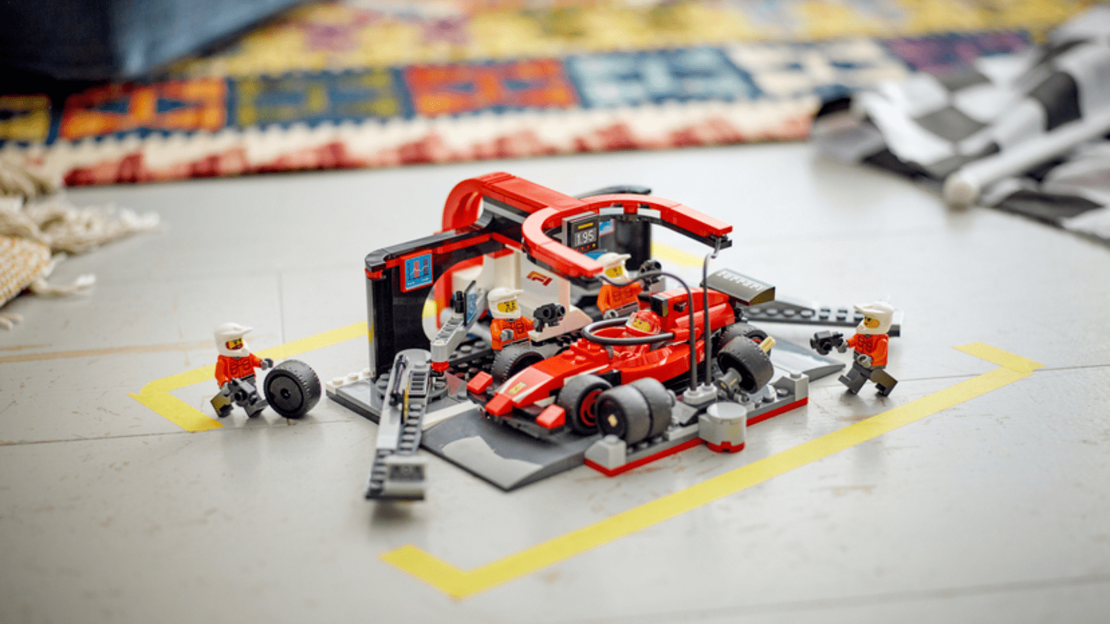 LEGO F1 Team Race Cars