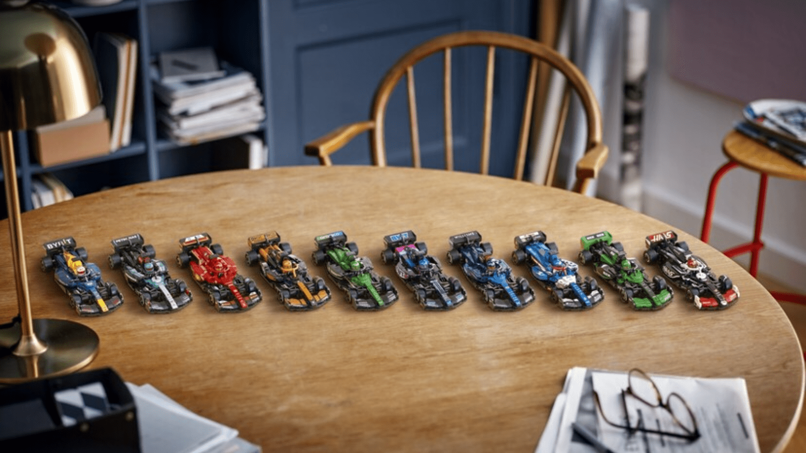 LEGO F1 Team Race Cars