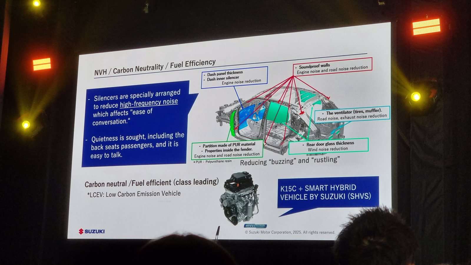 NVH Suzuki Fronx ditekan semaksimal mungkin.