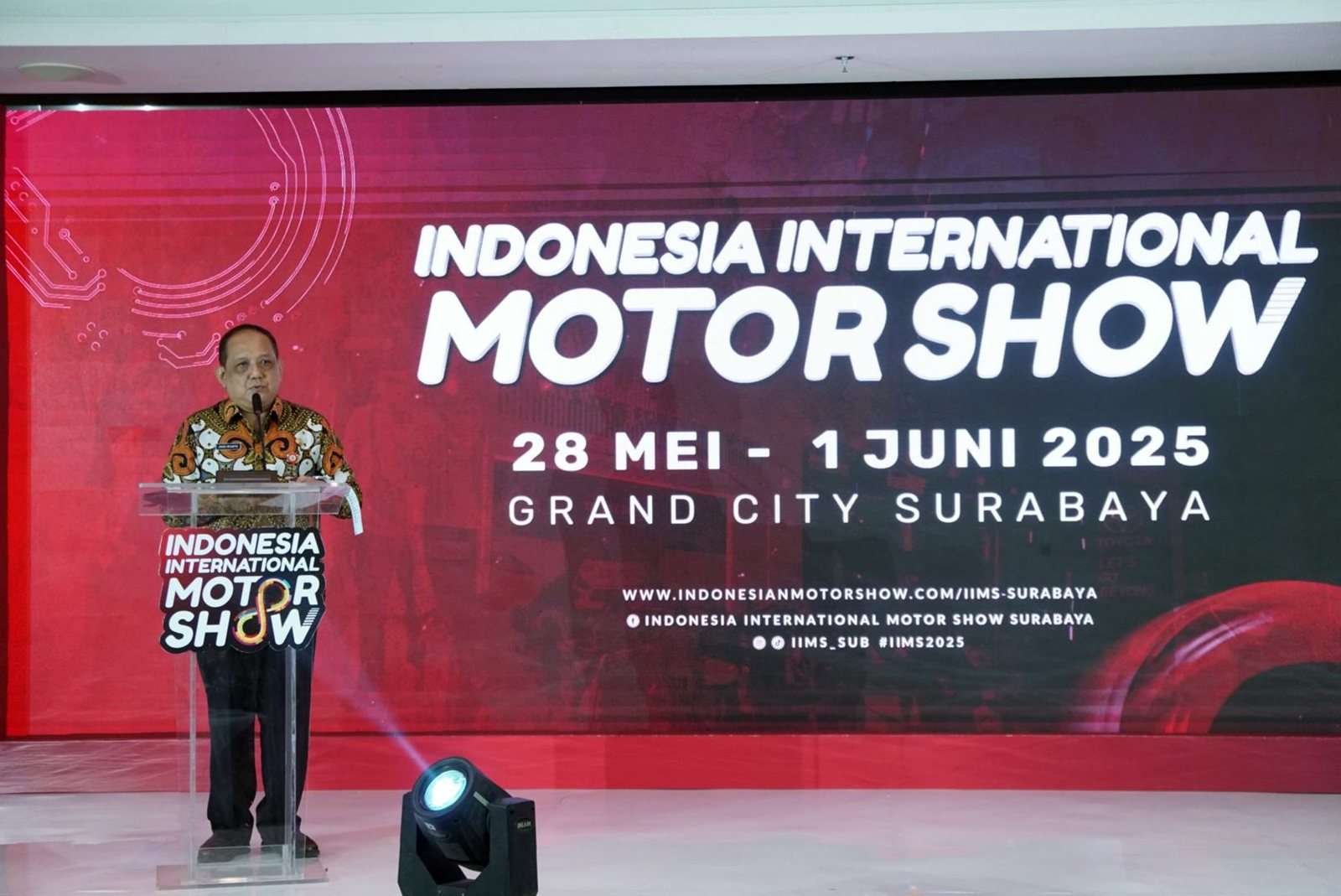 IIMS Surabaya 2025 resmi dibuka hingga 1 Juni.