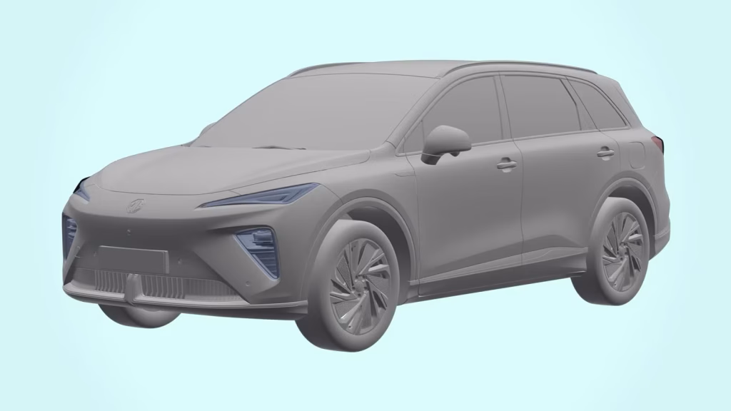 Desain mobil baru MG S6 EV
