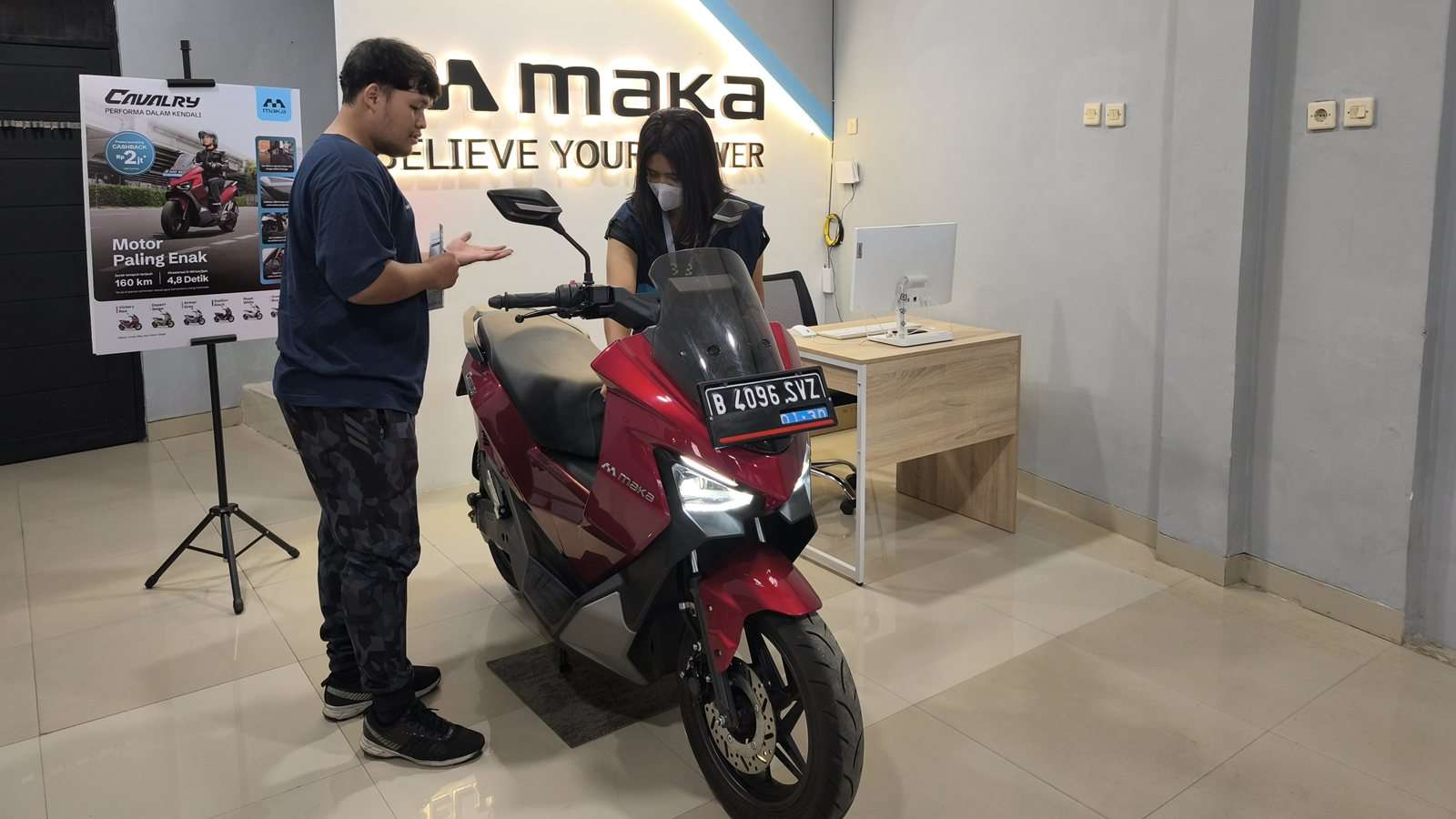 Maka buka Showroom di Bintaro
