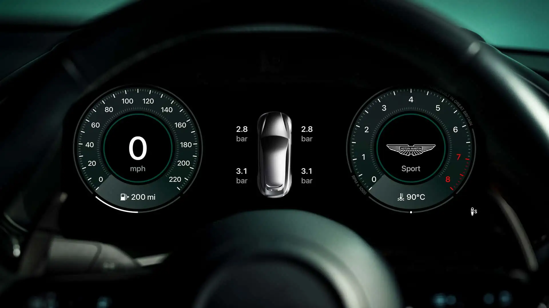 Tampilan Apple Carplay Ultra bisa disesuaikan.