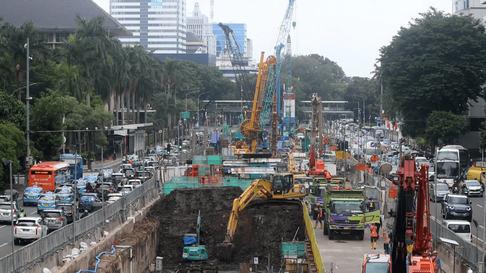 Reaslisasi ERP ditunda oleh Dinas Perhubungan Jakarta