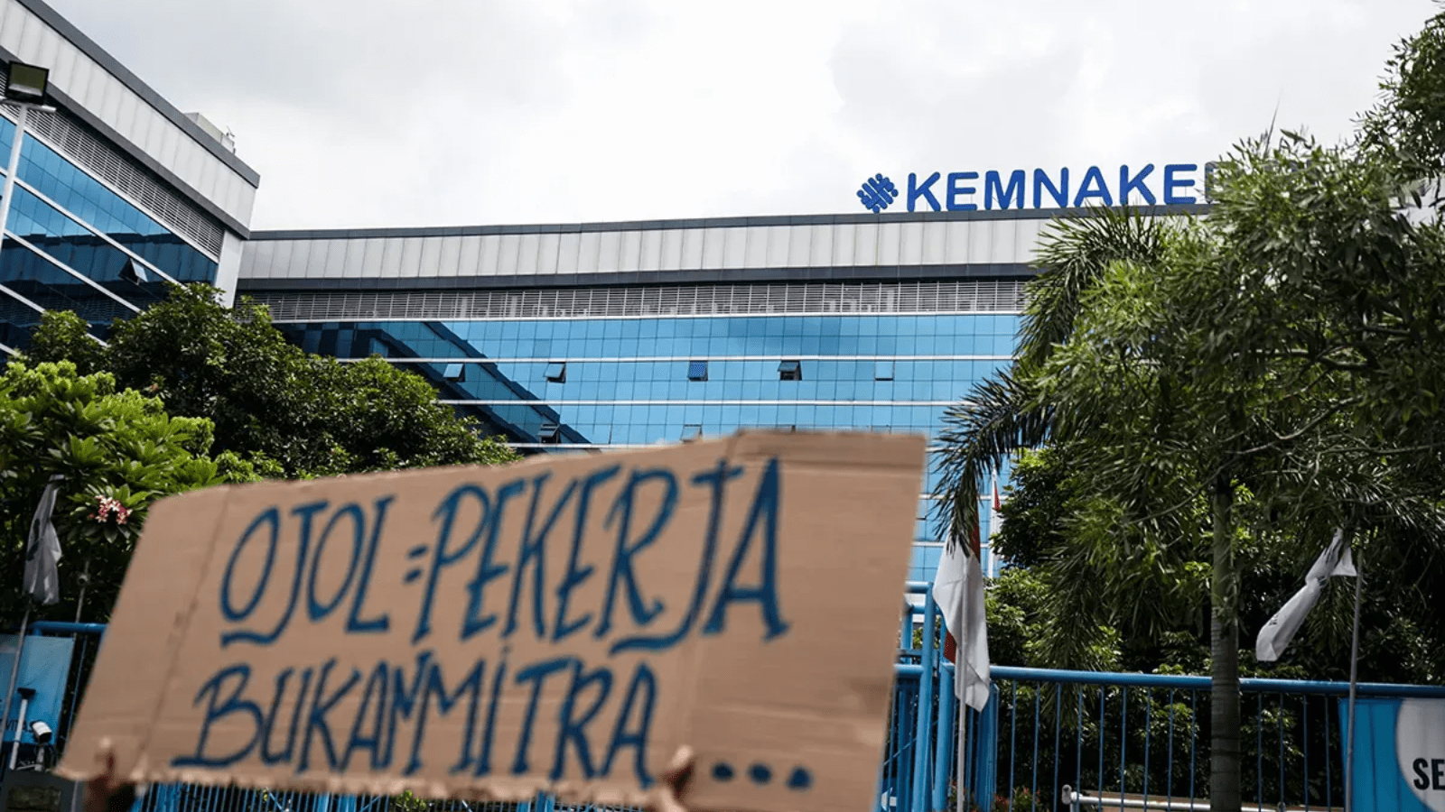 demo pengemudi ojol hari ini