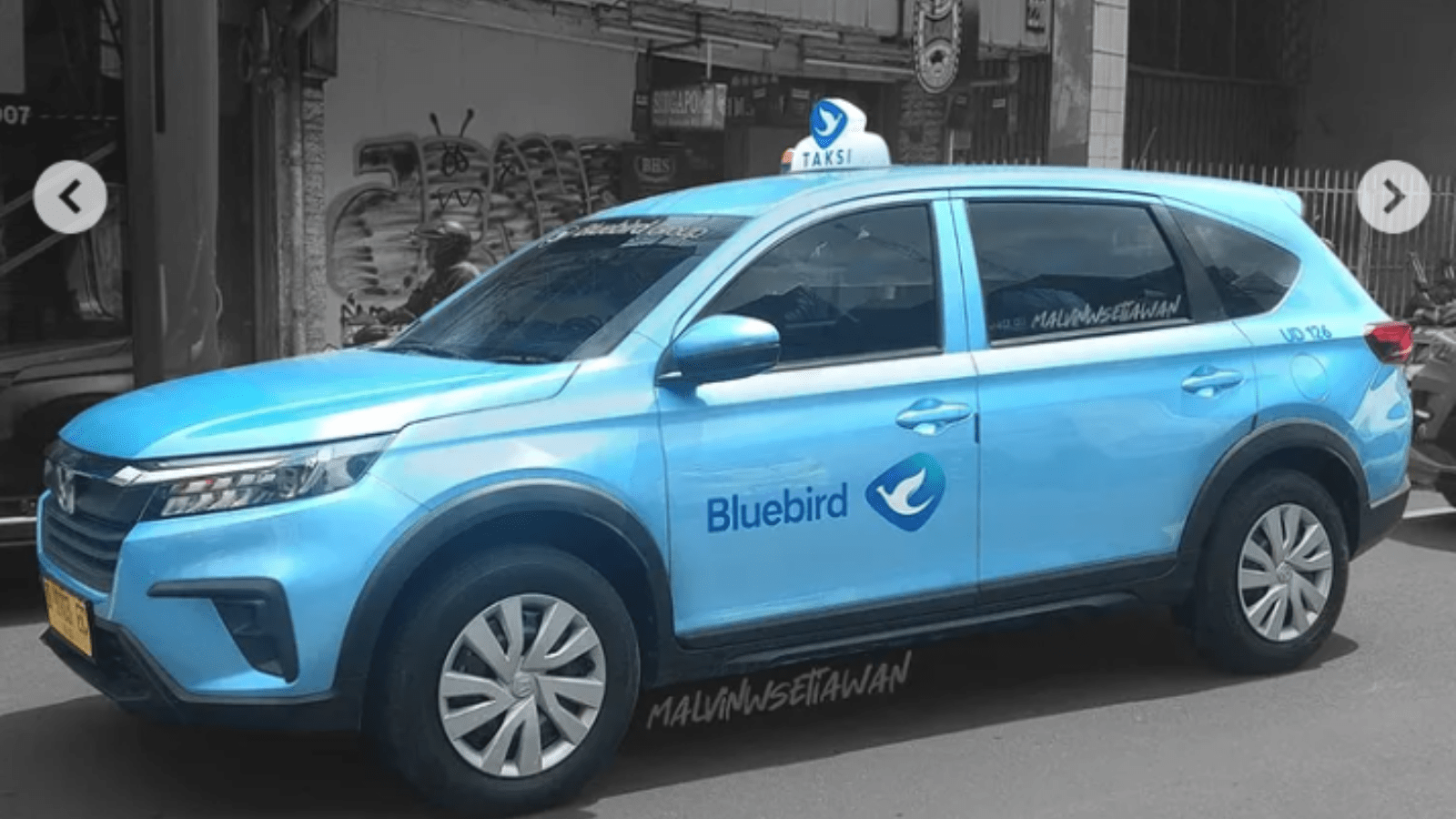 Honda BR-V jadi taksi Bluebird