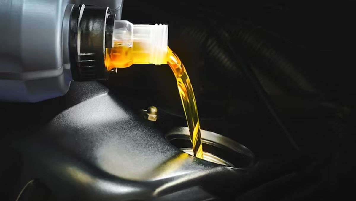 ganti oli motor metik