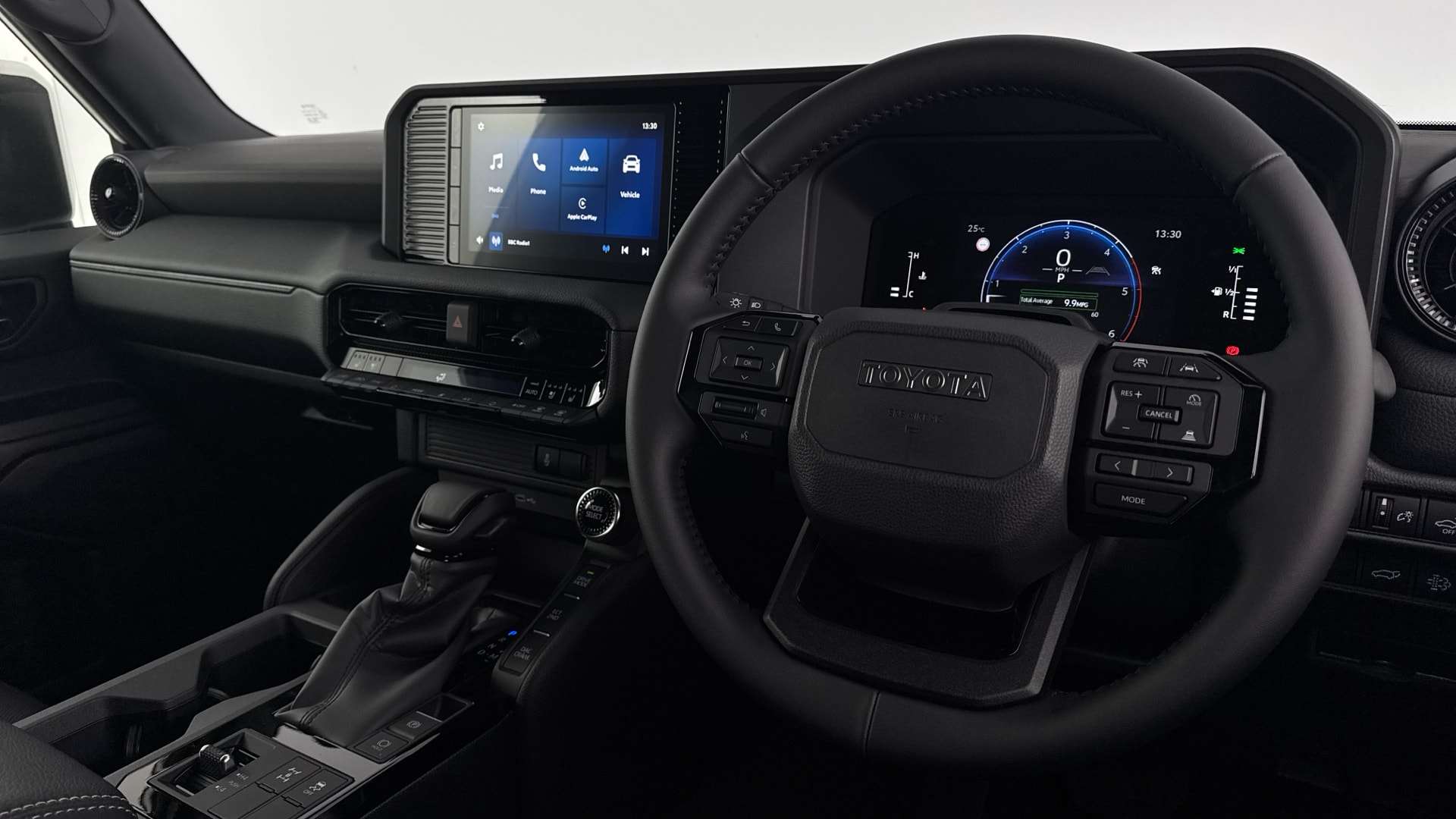 Interior Land Cruiser Commercial. 