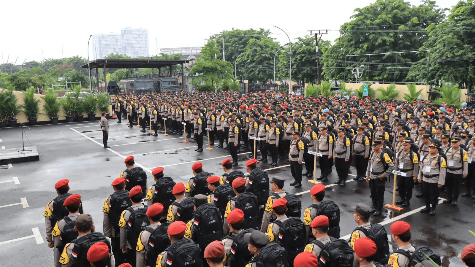 pengalihan arus lalu lintas di monas