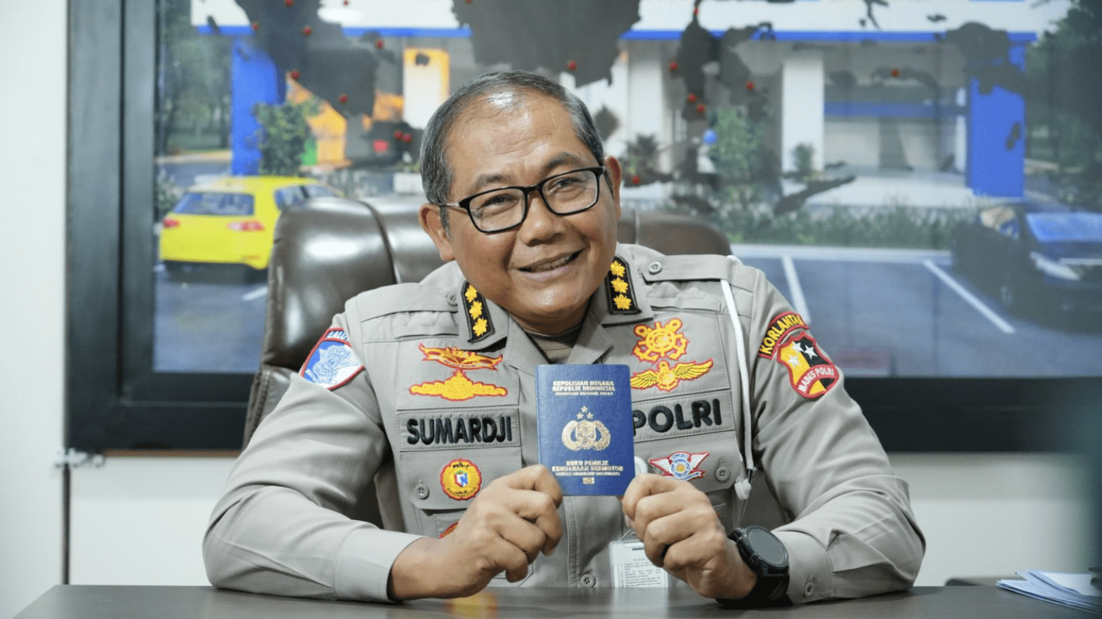 BPKB elektronik sudah dilengkapi chip RFID