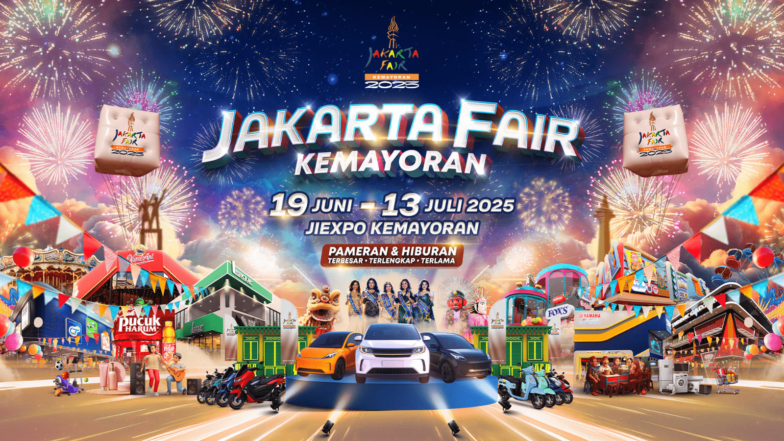 rute Transjakarta ke Jakarta Fair 2025