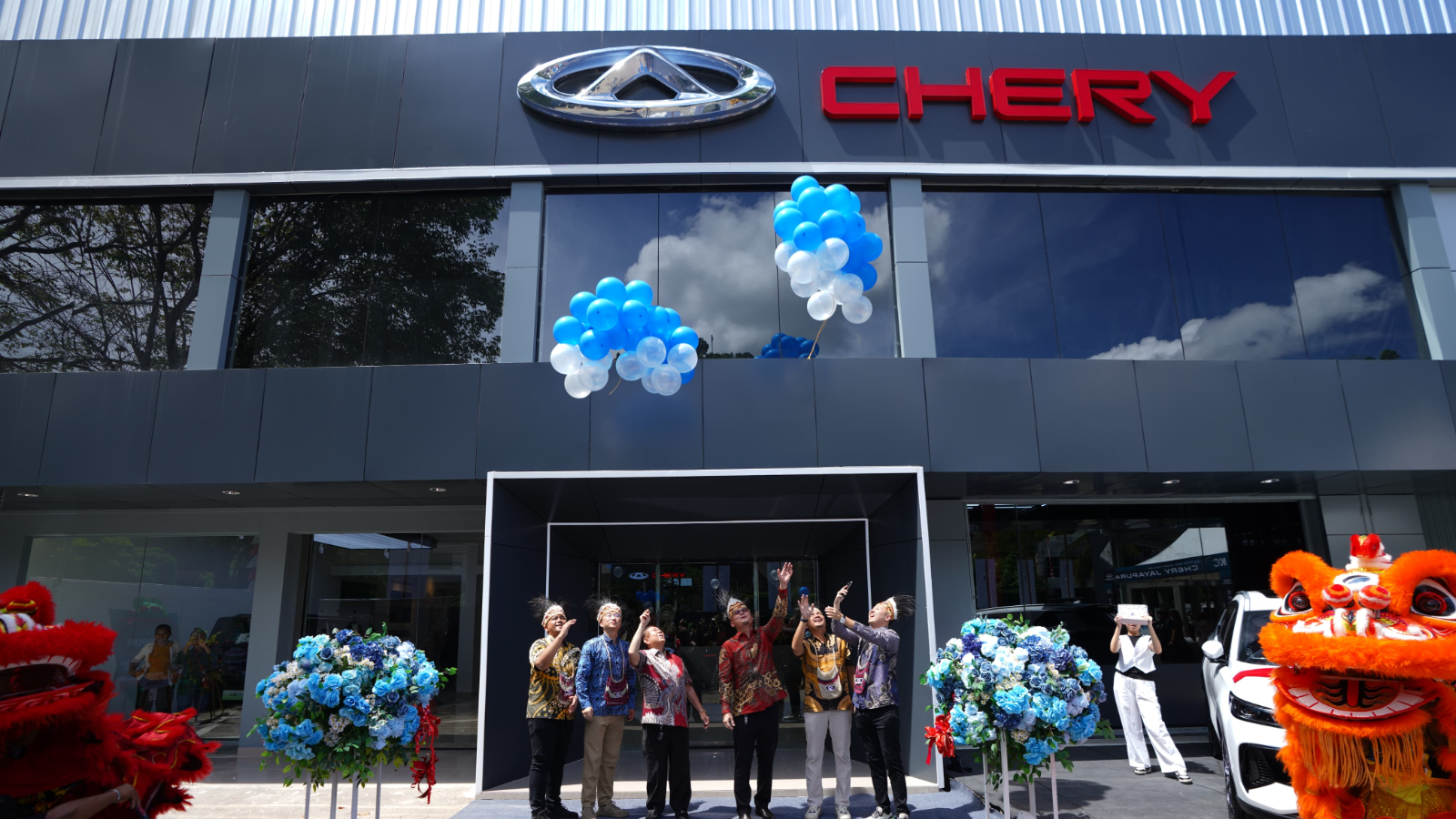 dealer chery papua