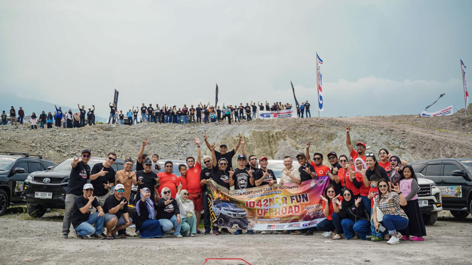 ID2NER gelar fun off road di Lampung