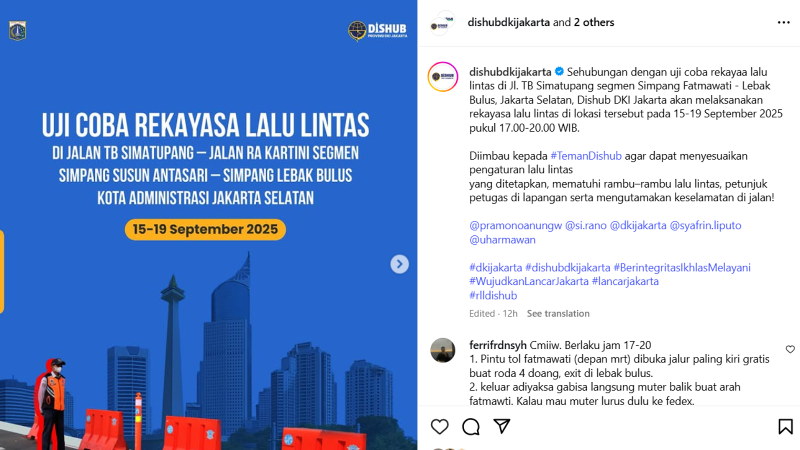rekayasa lalu lintas tb simatupang