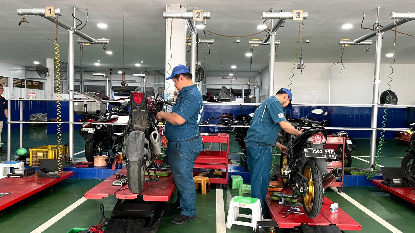 wajah baru dealer suzuki motor