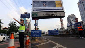 titik gerbang Tol ganjil genap