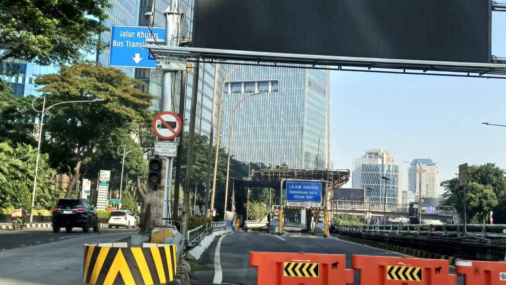 jadwal gerbang Tol Dalam Kota Jakarta yang ditutup